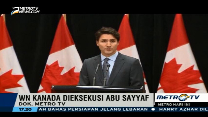 PM Kanada Kecam Kelompok Abu Sayyaf