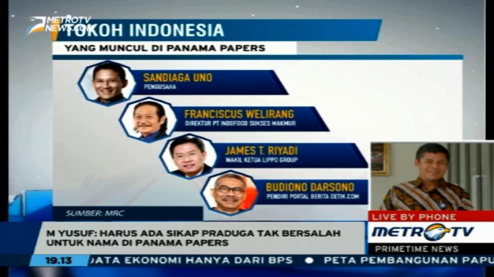 Kasus Panama Papers, PPATK Mengedepankan Azas Praduga Tak Bersalah