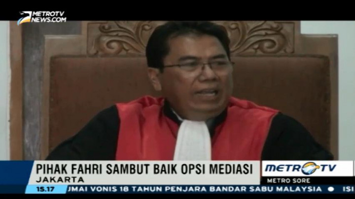 Hakim Tawarkan Mediasi untuk Fahri Hamzah dan PKS