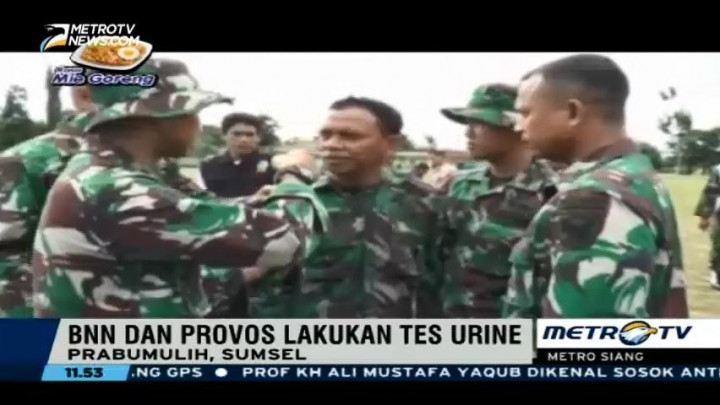 Disidak, Seorang Kopral Manipulasi Hasil Tes Urine