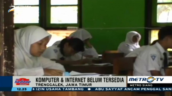 Puluhan SMP di Kabupaten Trenggalek Tidak Dapat Ikut UNBK