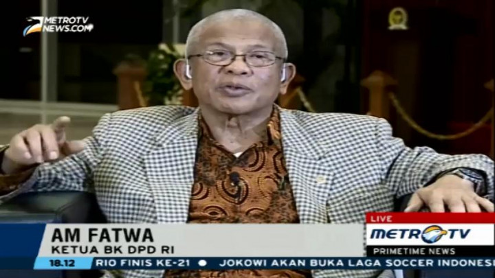 Pimpinan DPD Sudah Teken Tatib Soal Potongan Masa Jabatan