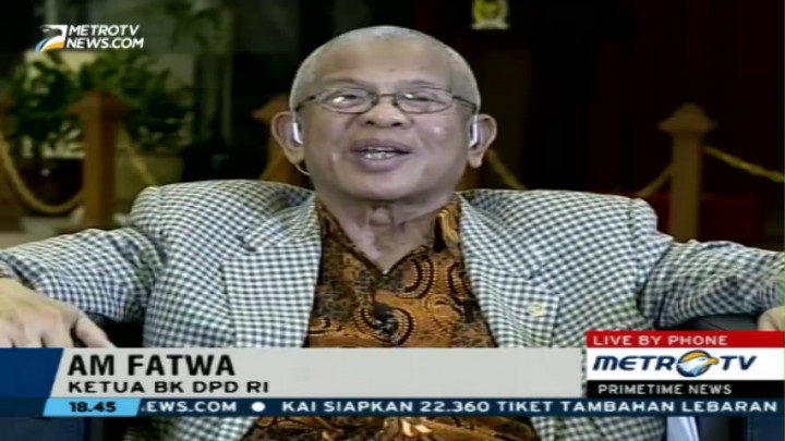 AM Fatwa: Keributan di DPD Tak Perlu Dirisaukan