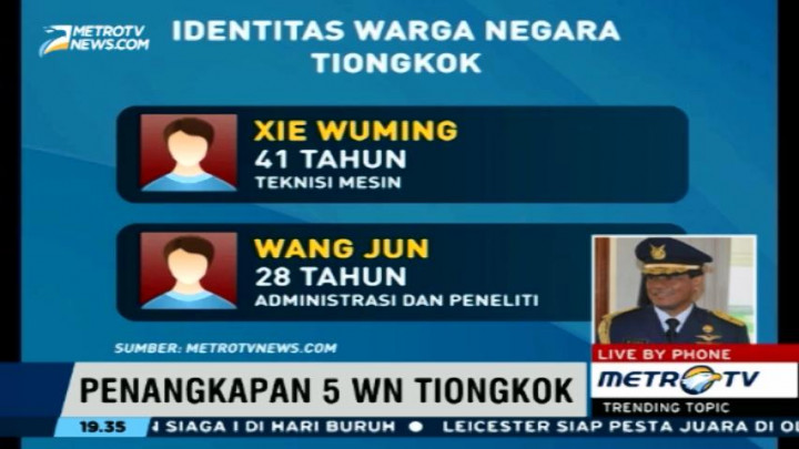 Kadispen AU: Pekerja Asal Tiongkok Masuk Halim Melalui Hutan Kecil