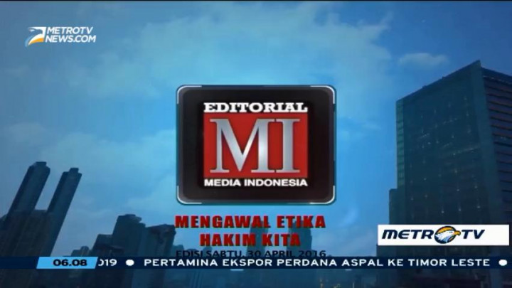 Mengawal Etika Hakim Kita