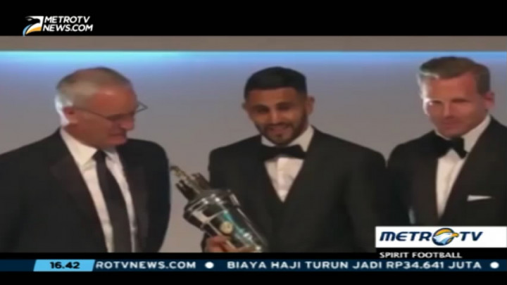 Riyad Mahrez Raih Gelar Pemain Terbaik PFA Musim Ini