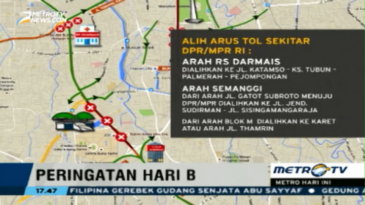 Skema Pengalihan Arus Lalin Saat Peringatan Hari Buruh