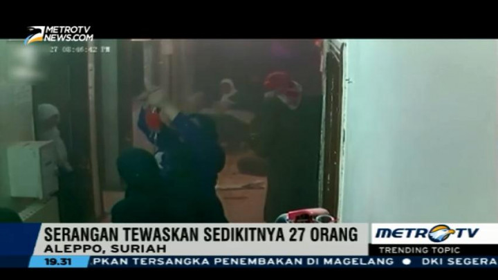 Detik-detik Serangan Bom di Rumah Sakit Anak Suriah