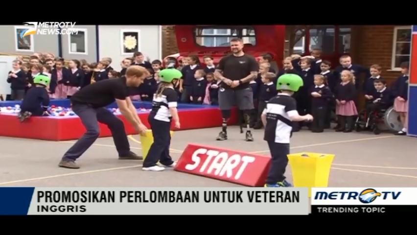 Pangeran Harry Promosikan Perlombaan untuk Veteran
