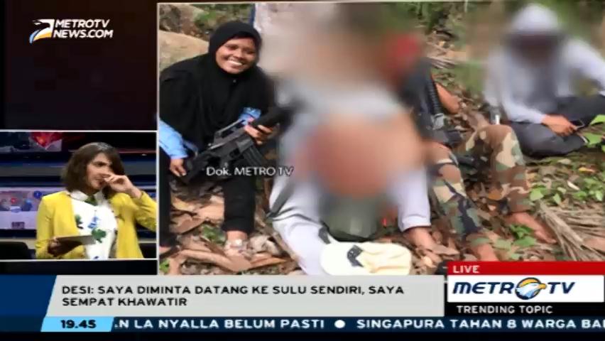 Cerita Desi Fitriani Bertemu Pelaku Penculikan 10 WNI di Filipina