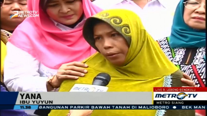 Ibu Korban Pemerkosaan di Bengkulu Minta Pelaku Dihukum Mati