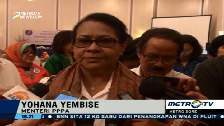 Menteri Yohana Dorong Pengesahan Perppu Kebiri