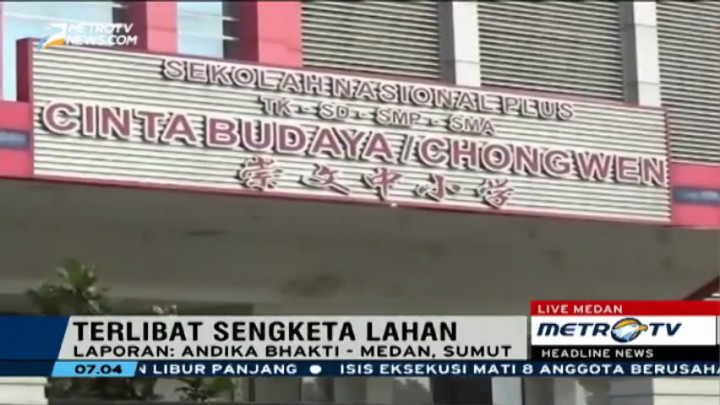 Jelang UNBK, Sekolah Cinta Budaya Disegel