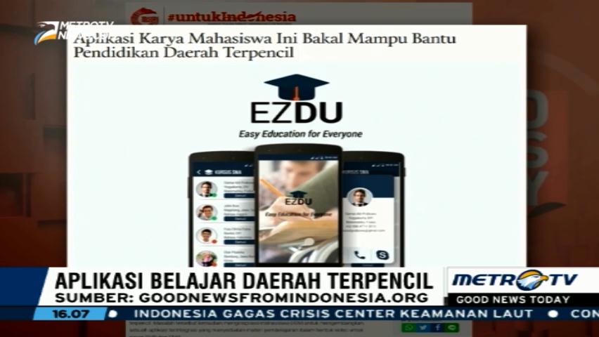 Ezdu, Aplikasi untuk Bantu Pendidikan di Daerah Terpencil