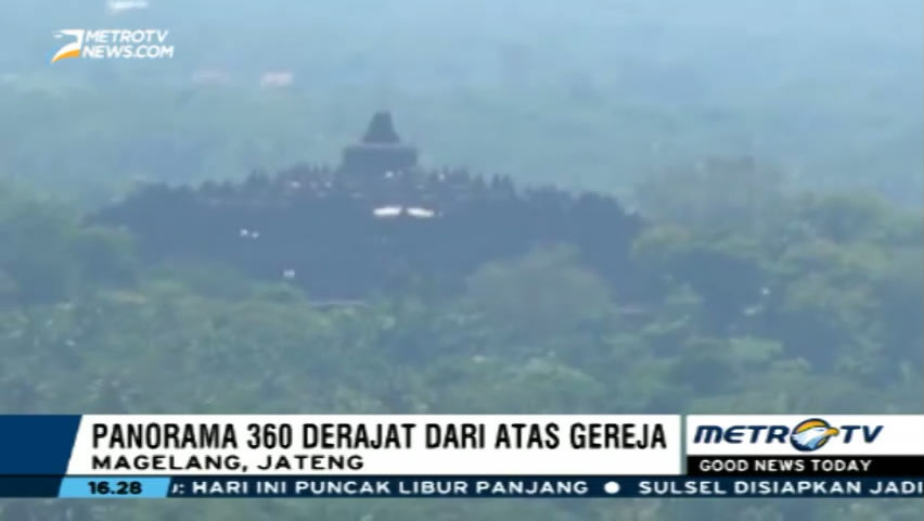 Melihat Keindahan Gereja Ayam di Magelang