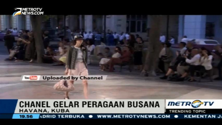 Chanel Pamerkan Koleksi Terbaru di Kuba