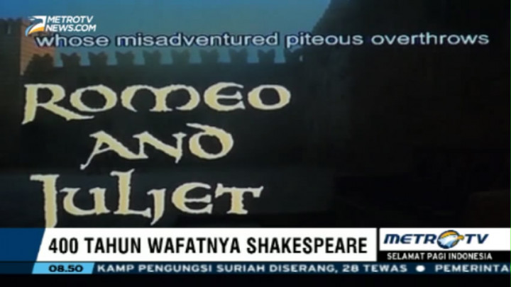 400 Tahun Wafatnya Shakespeare