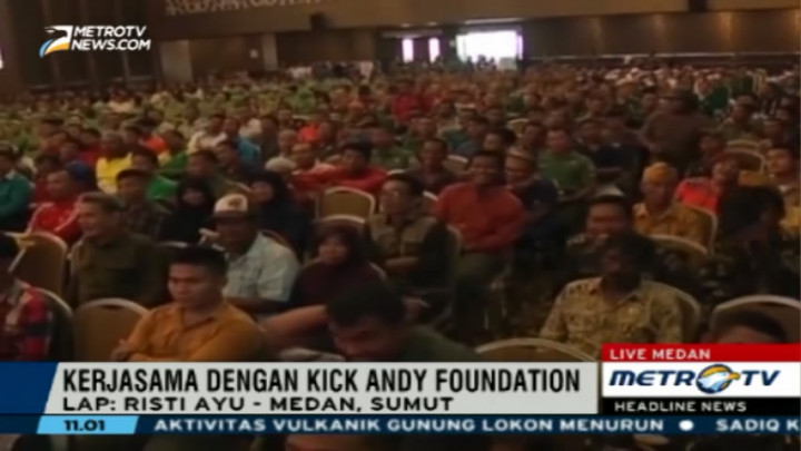 Kodam Bukit Barisan Bagikan 102 Kaki Palsu