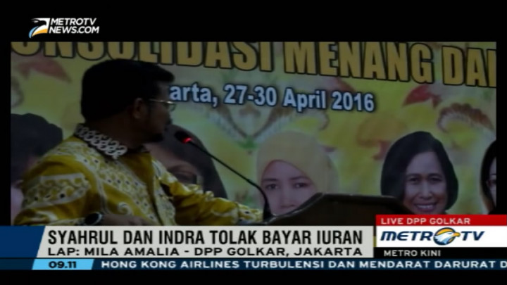 Hari Ini, Bakal Caketum Golkar Ambil Nomor Urut