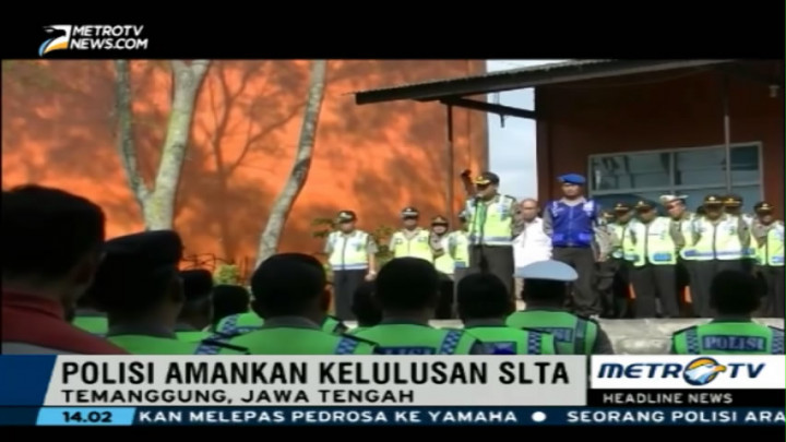 300 Polisi Diterjunkan untuk Cegah Konvoi Kelulusan UN