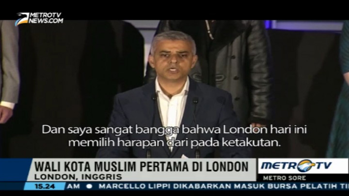 Sadiq Khan: London Memilih Harapan daripada Ketakutan