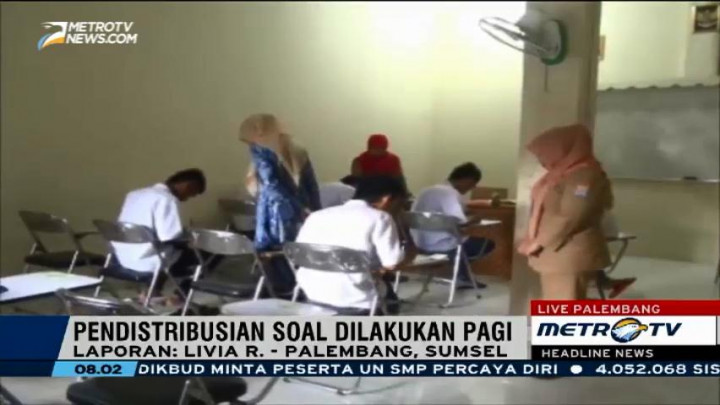 Enam Warga Binaan Laksanakan UN di Lapas Anak Palembang