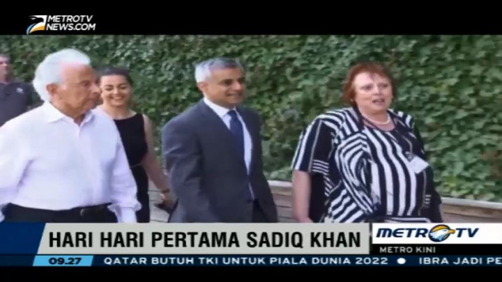 Sadiq Khan Mulai Jalankan Tugas Sebagai Wali Kota London