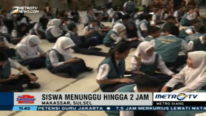 UNBK SMP di Makassar Ditunda Dua Jam Akibat Gangguan Aplikasi