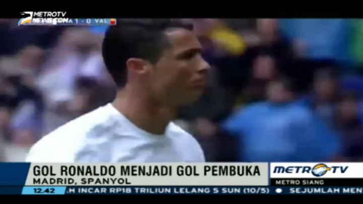 Kalahkan Valencia, Real Madrid Geser Atletico