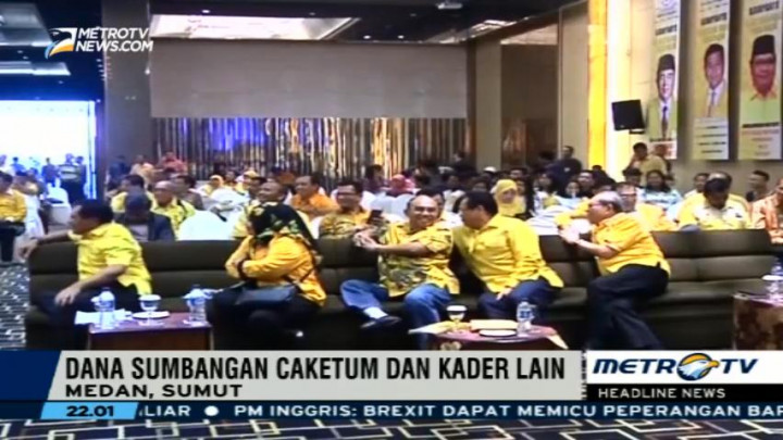 Sumbangan untuk Munaslub Golkar Capai Rp37 Miliar