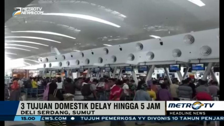 Ratusan Calon Penumpang Lion Air di Bandara Kualanamu Terlantar