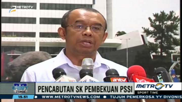 SK Pembekuan PSSI akan Dicabut Malam Ini?