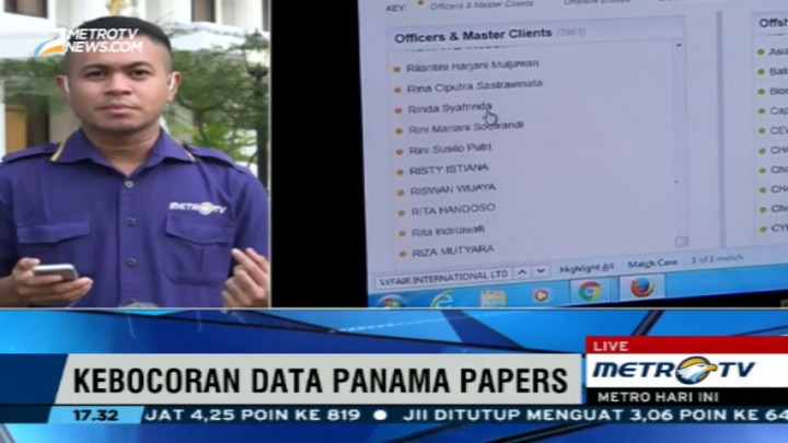 Pemerintah Masih Meneliti Data Panama Papers