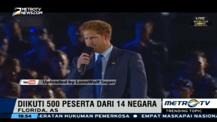 Pangeran Harry Resmi Buka Invictus Game