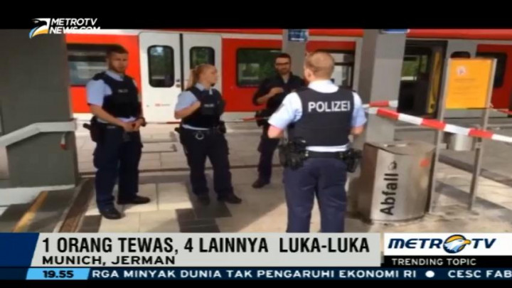 Seorang Pria Tikam Penumpang Kereta di Jerman