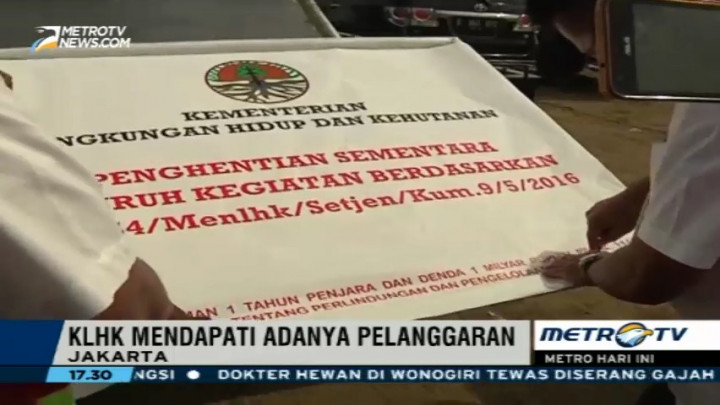 Dua Pulau Reklamasi Milik Agung Agung Sedayu Group Disegel