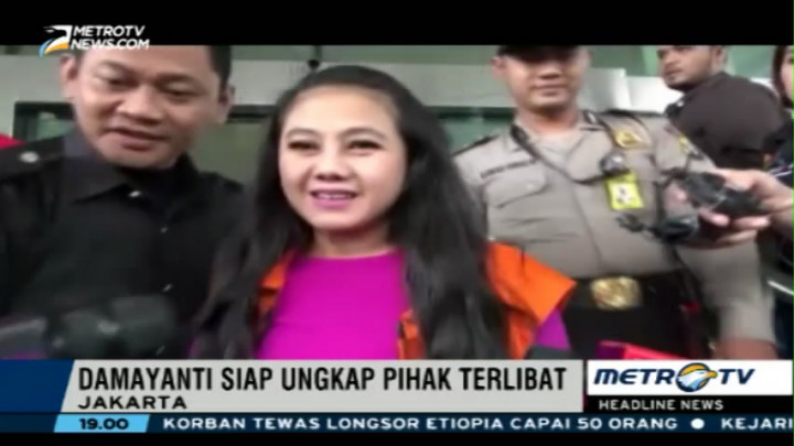 Berkas Lengkap, Damayanti Siap Ungkap Kasusnya di Persidangan
