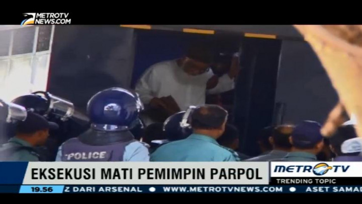 Pemimpin Partai Islam Bangladesh Dieksekusi