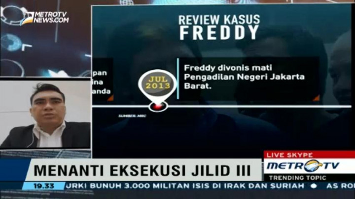 <i>Tiada Alasan Bagi Kejaksaan untuk Tunda Eksekusi Mati Freddy</i>