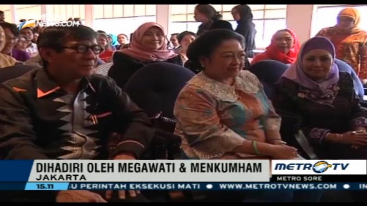 Megawati dan Menkumham Hadiri Deklarasi Lawan Kekerasan Seksual