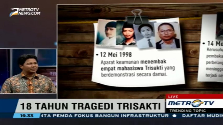 Komnas HAM: Ada Indikasi Tragedi 1998 Dilakukan Terencana