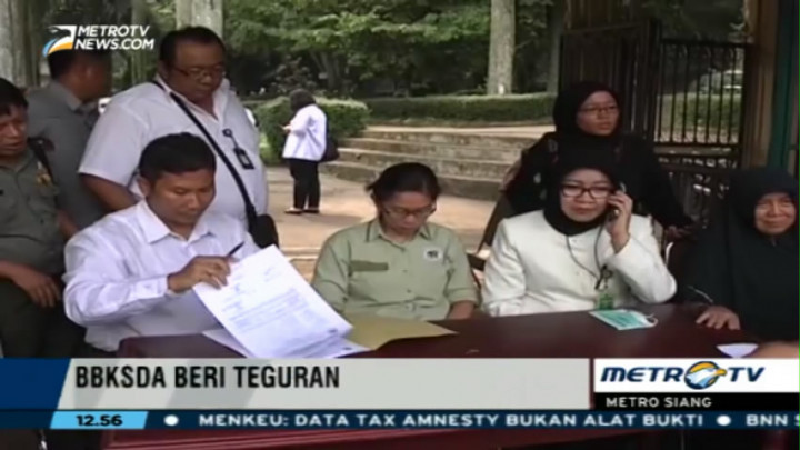 BBKSDA Beri Waktu 30 Hari untuk Pengelola Perbaiki Kebun Binatang Bandung