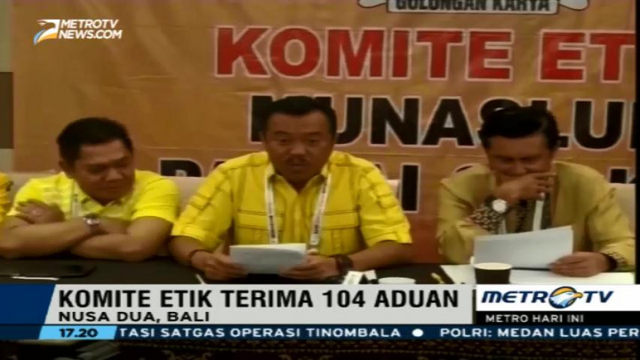 Temukan Dugaan Pelanggaran, Komite Etik Munaslub Panggil Caketum Golkar