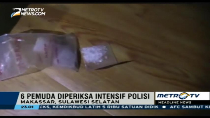 Rumah Bandar Sabu di Makassar Digerebek