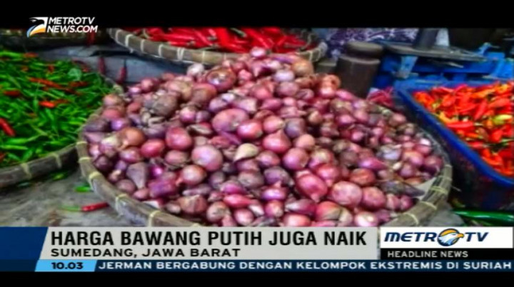 Harga Bawang Merah di Sumedang Tembus Rp45 Ribu/Kg