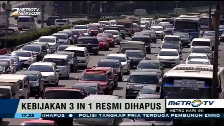 Dinilai Tidak Efektif, Kebijakan 3 in 1 Resmi Dihapus