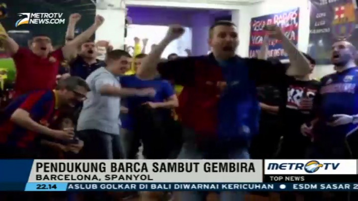 Barcelona Raih Gelar Juara La Liga Spanyol