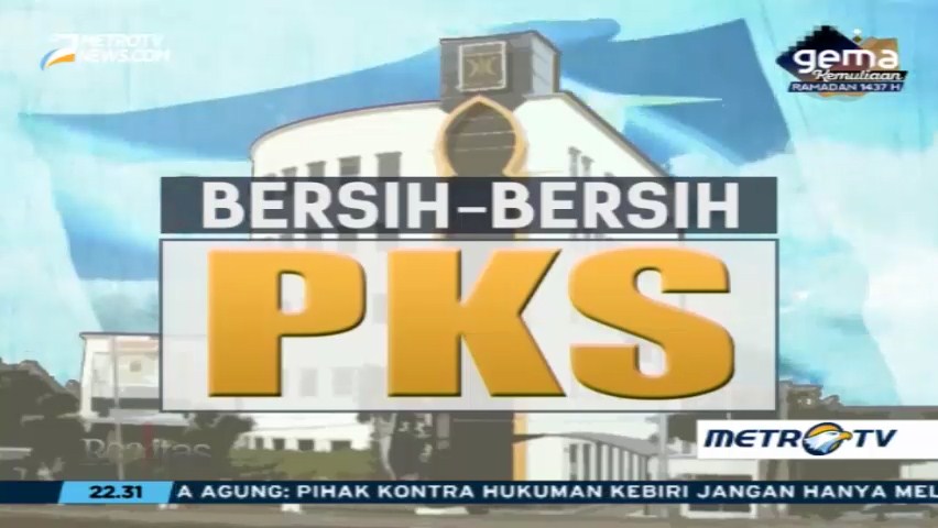 Bersih-bersih PKS (1)