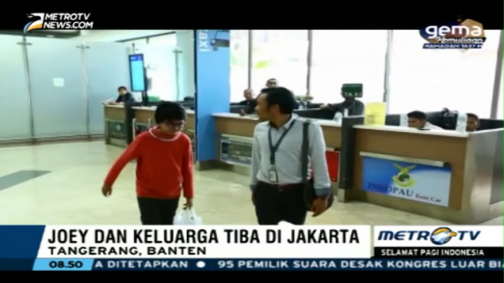 Joey Alexander Tiba di Indonesia