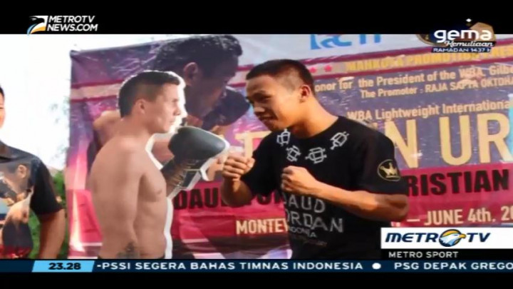 Awal Juni, Daud Yordan Hadapi Petinju Argentina